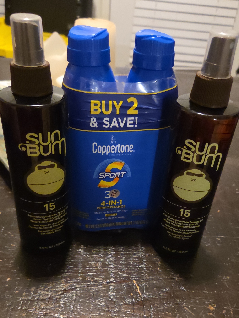 Coppertone Sport 4-in-1 Performance Sunscreen&Sun Bum Tanning Oil Bundled Deal